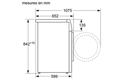 SIEMENS WT 45 G 408 FF Condensation 8KG