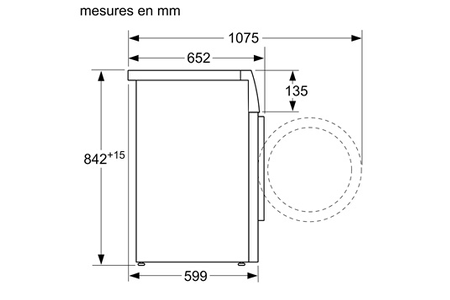 SIEMENS WT 45 G 408 FF Condensation 8KG